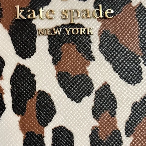 Kate Spade Staci Spotted Animal Print Zip Tote NWT MSRP $359 - Picture 4 of 7
